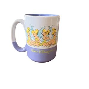 Walt Disney World Tinker Bell Coffee Mug Purple Disney Parks Fairy Cup